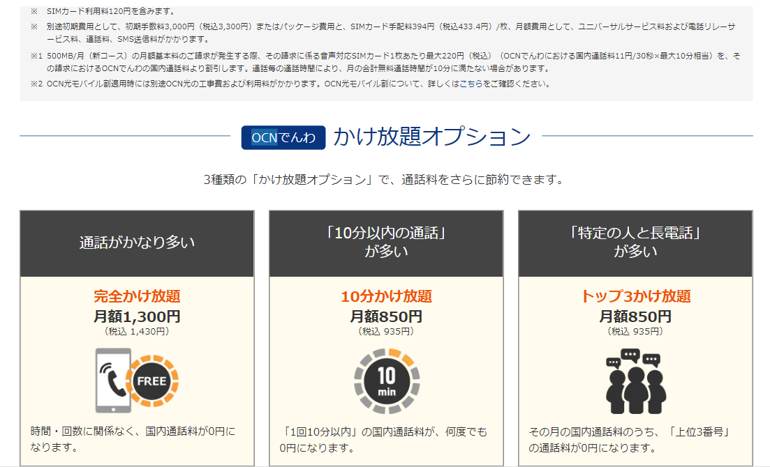 OCNモバイルイメージ２
