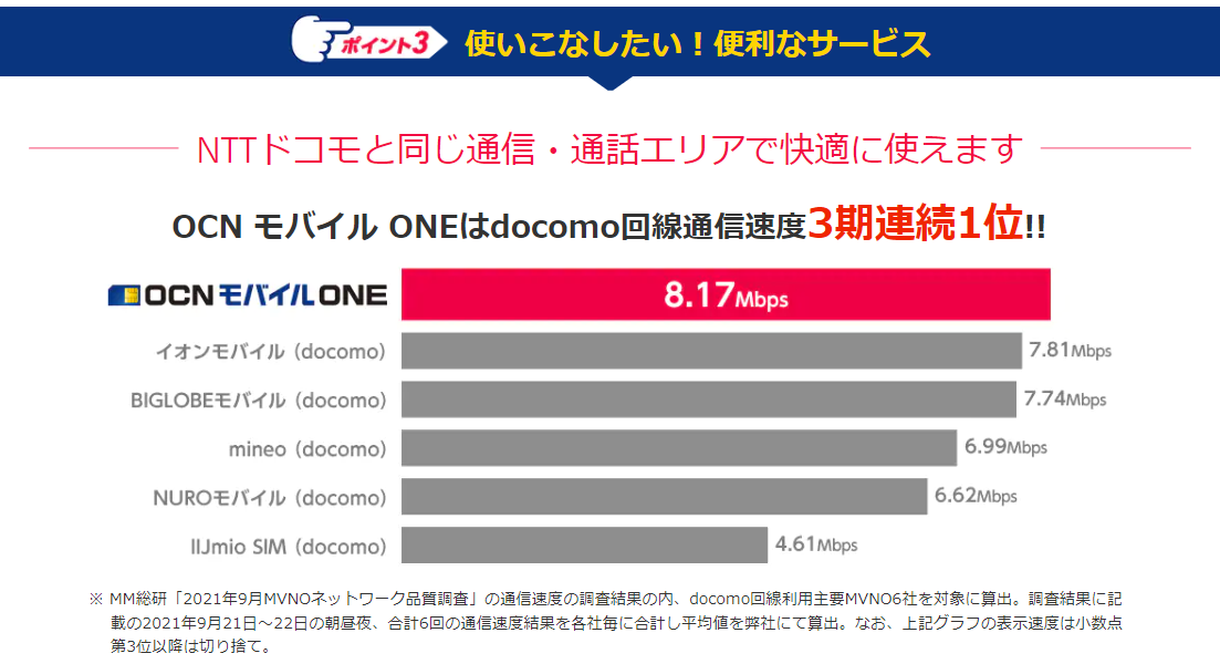 OCNモバイルイメージ７